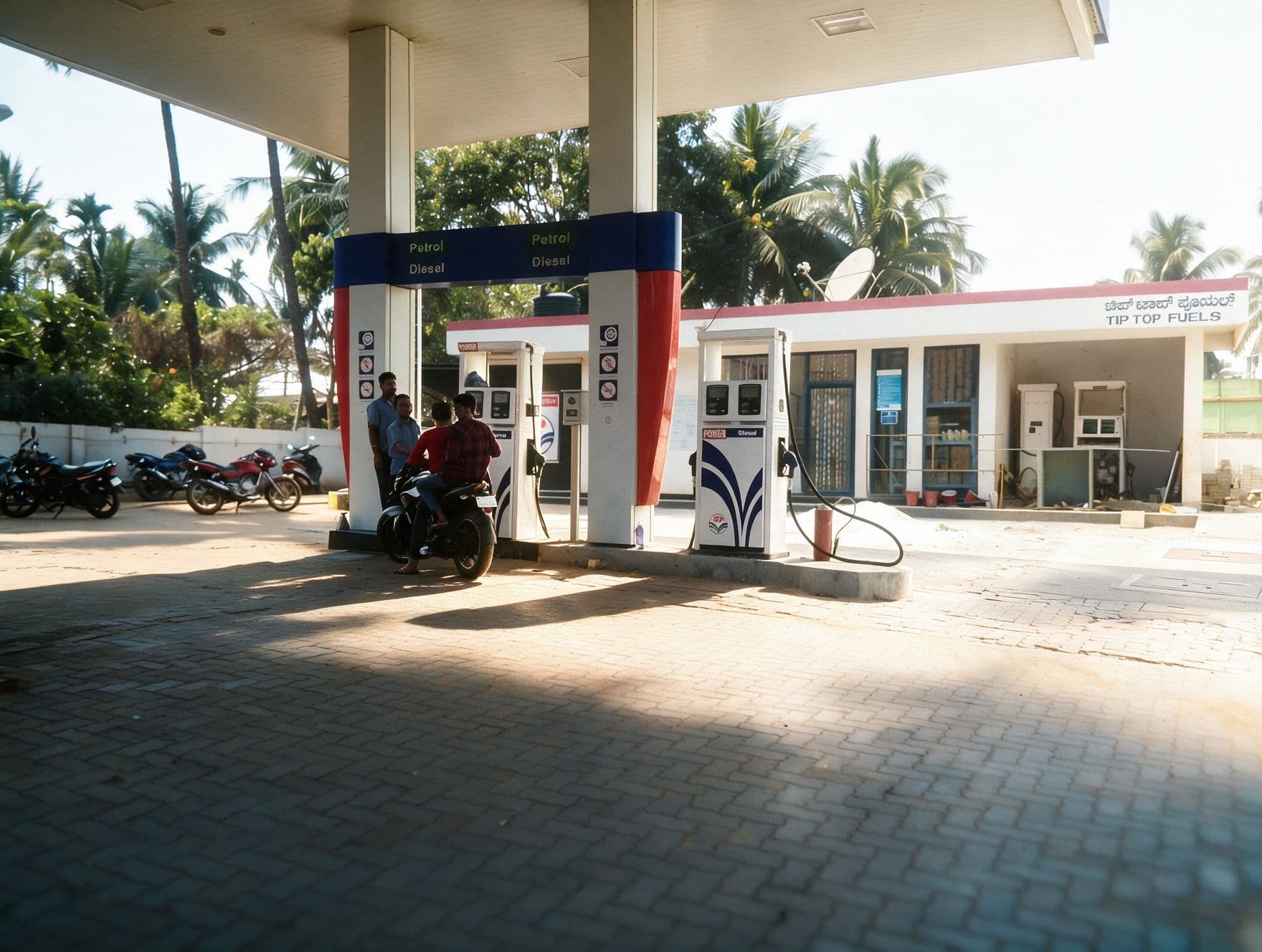 Tiptop Fuels forecourt